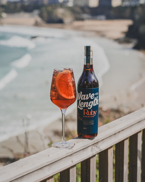How to Drink Wavelength Ruby Non-Alcoholic Aperitif