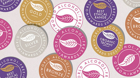 The World Alcohol Free Awards winners - the Positive Drinks Co take