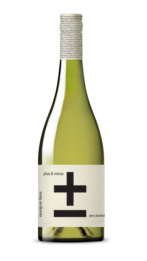Plus & Minus Non Alcoholic Sauvignon Blanc 2023 0.5%