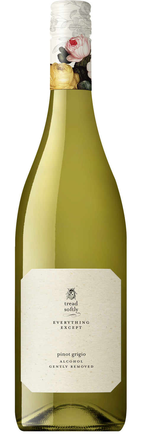 Tread Softly Everything Except Pinot Grigio - Non Alcoholic White Wine