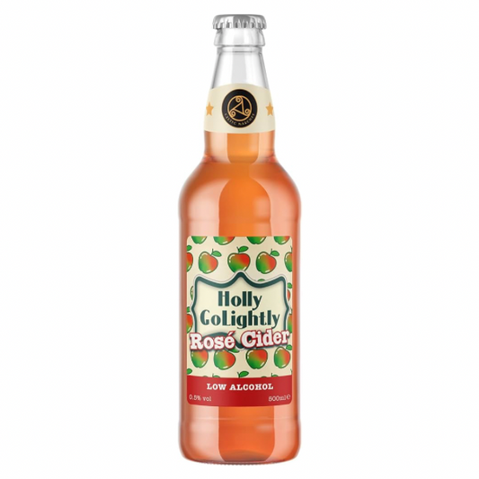 Holly Golightly Alcohol Free Rose Cider (0.5% abv.) (VG) (GF)
