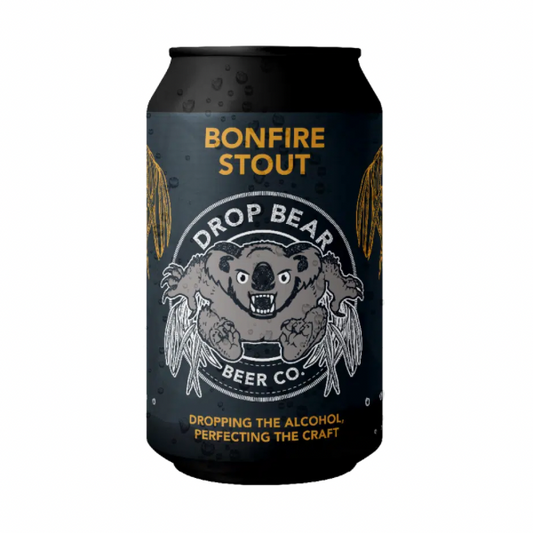 Drop Bear Alcohol Free Bonfire Stout